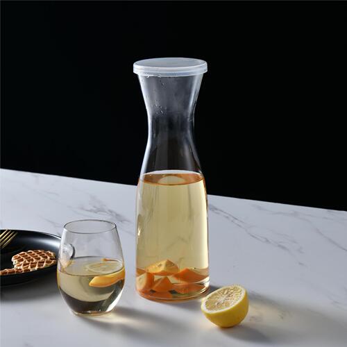 Amazon PC transparent creative drink tumbler cocktail shaker plastic decanter wine glass drink cup minimalist barware