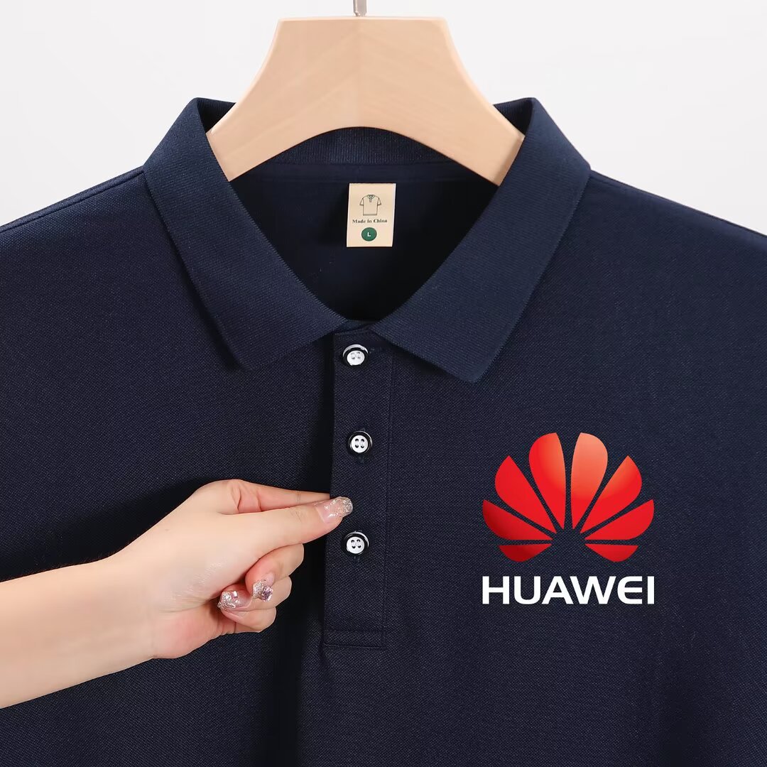 Polo Shirt Custom Short-Sleeved Work Clothes Business Lapel Work Clothes Printed Logo Cultural Shirt Advertising Shirt Group Clothing Embroider