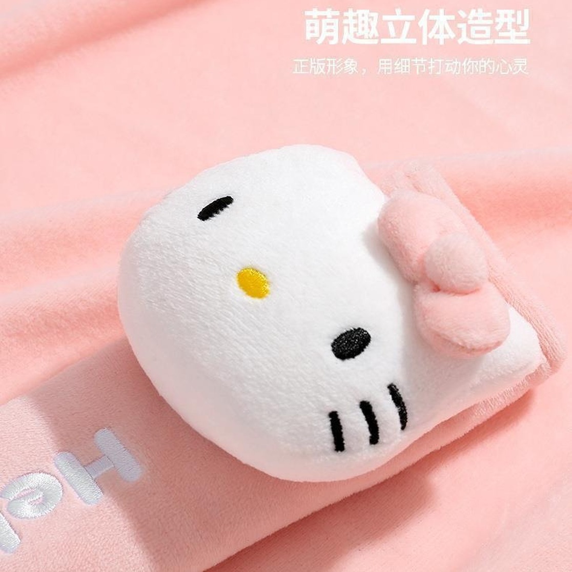 Hellokitty Car Seat Belt Protective Cover, High-End Cartoon Cute Cotton Velvet Shoulder Protector, Seat Belt Cover