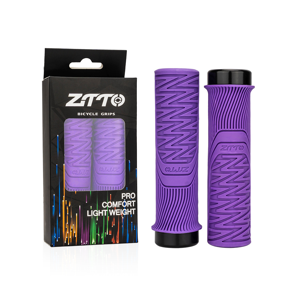 Cubierta de manija de bicicleta de montaña ZTTO, antideslizante, cómoda y engrosada, adecuada para todas las carreras de resistencia de bicicleta de montaña y descenso