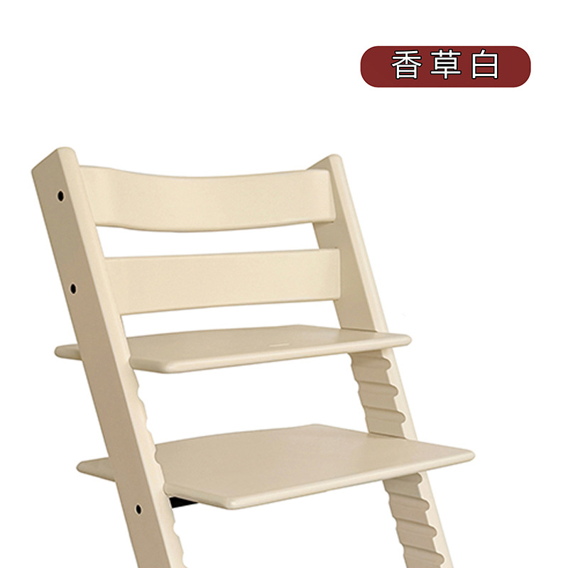 子供用成長椅子、ブナ材ベビーチェア、無垢材多機能調節可能な食事椅子セット、ベビーダイニングチェア、学習椅子