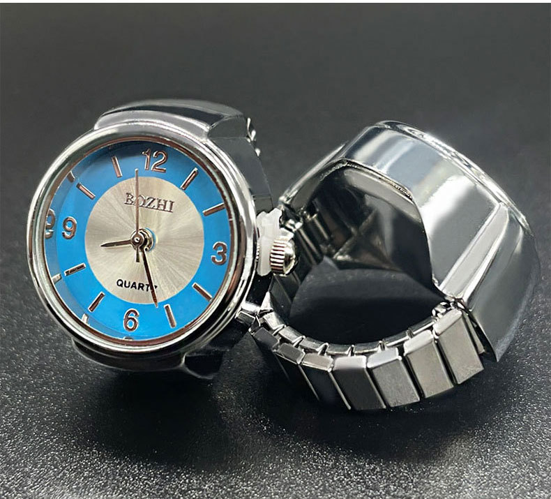 Round Pattern All Seasons Season Unisex Gender Retro, Classic Style Style Retro Classic Style Round Quartz Watch Rings