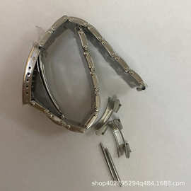 手表表带 新款柳丁表带 手表配件 配复古表壳钢带 片扣 20mm F2