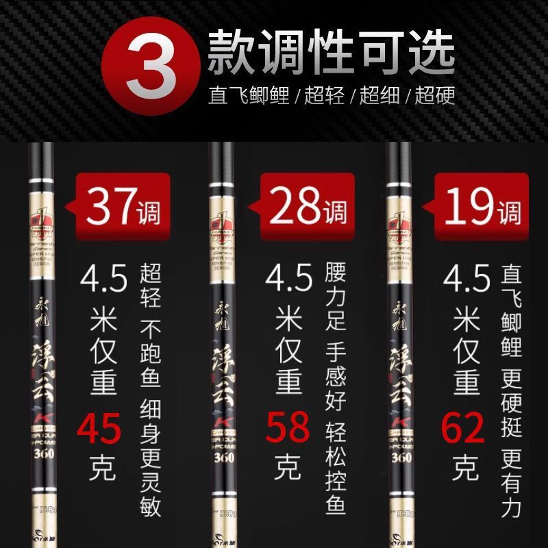 釣り竿の超細いフナの竿の28は超軽い竿の超硬い6h台の釣り竿の十大37ブランドの釣り竿の19釣り竿を調整します。|undefined