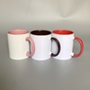 Internal color, the ceramic cup inner color, the color heat transfer coating cup, the color, the lottery 11oz sublimated the Mark Cup