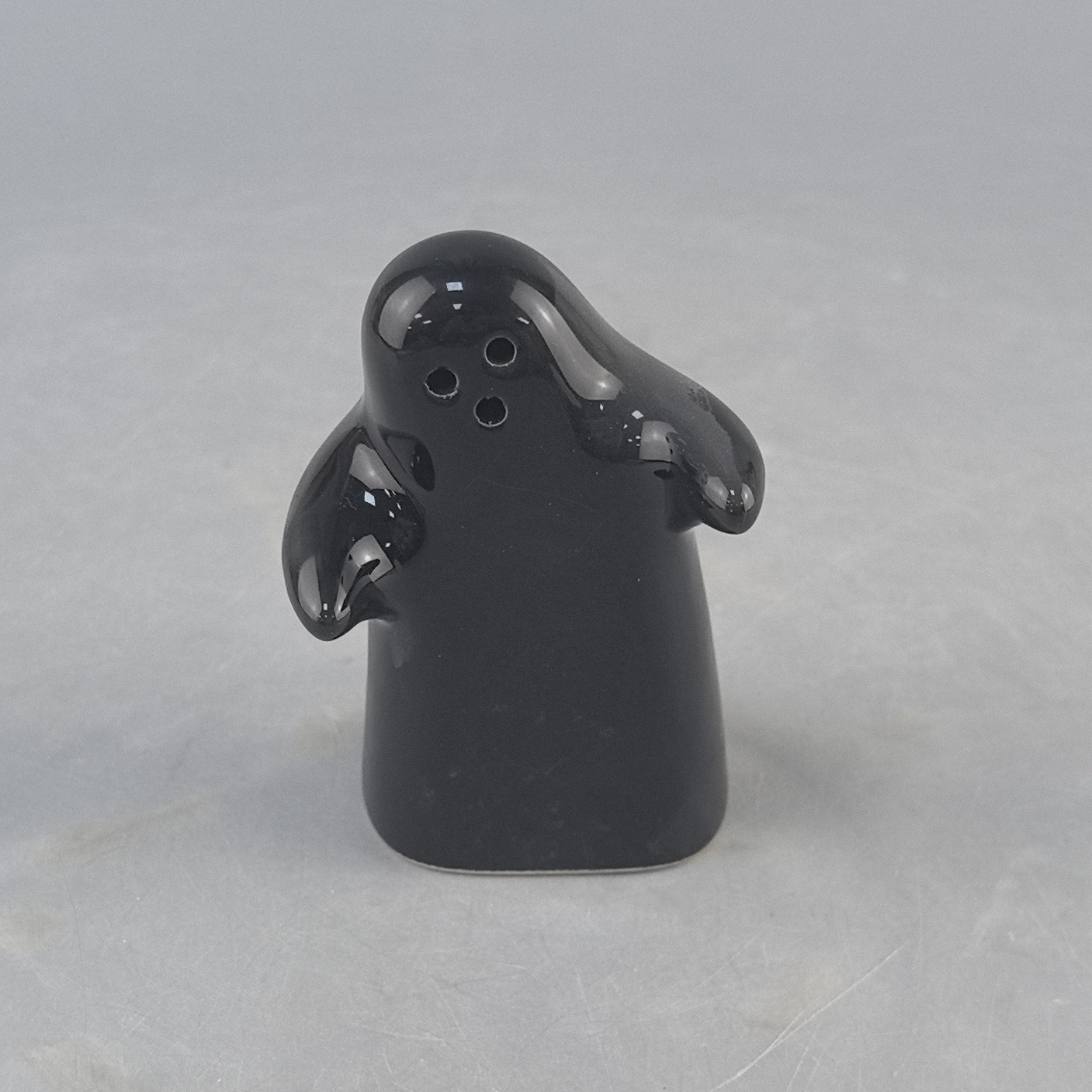Decoraciones de cerámica fantasma creativas encantadoras de dibujos animados de cerámica de calabaza para el hogar joyas diarias parejas envasado en frasco de sal