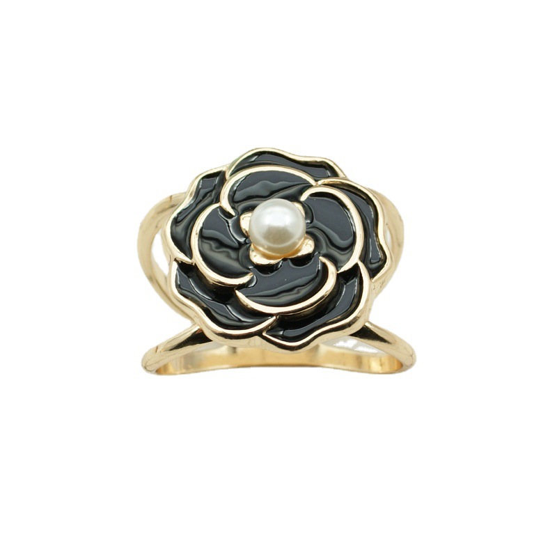 De gama alta de seda bufanda hebilla Camelia de doble uso de la decoración grande bufanda chal hebilla abrigo cinturón hebilla de joyería en la acción al por mayor