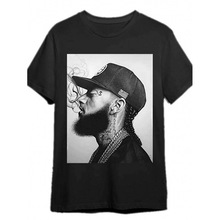 T 73824 Men's casual printed short T-shirts ��ʿ����ӡ������