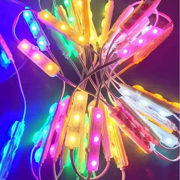 LED模组定制贴片光源招牌广告牌发光字LED灯箱12v模组6818超声波