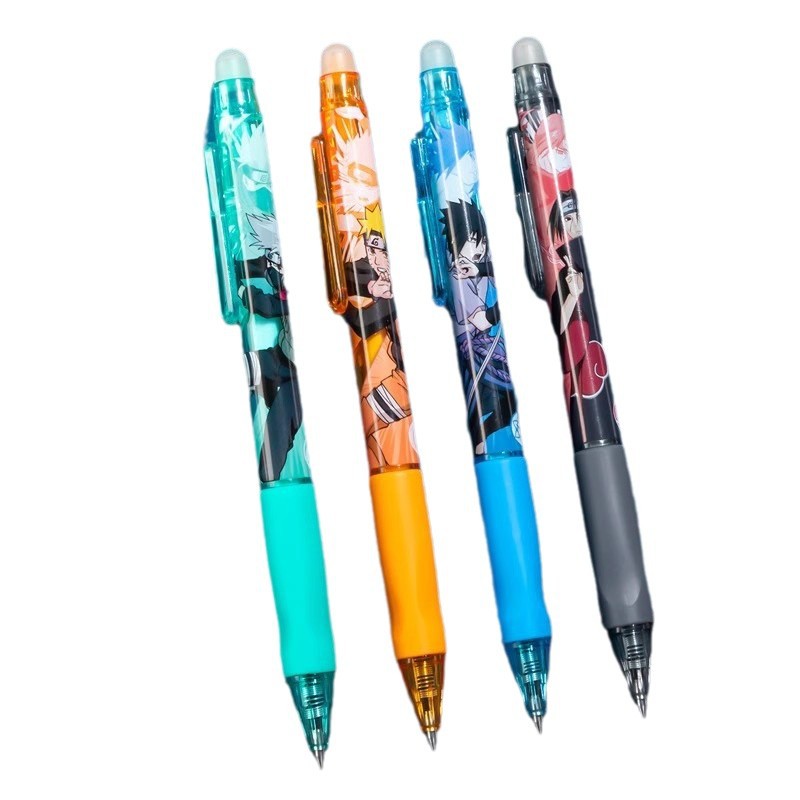 델리 A665 나루토 자세 교정 프레스 지우개 써멀 지우개 젤펜 0.5MM 탄환 (크리스탈 블루)