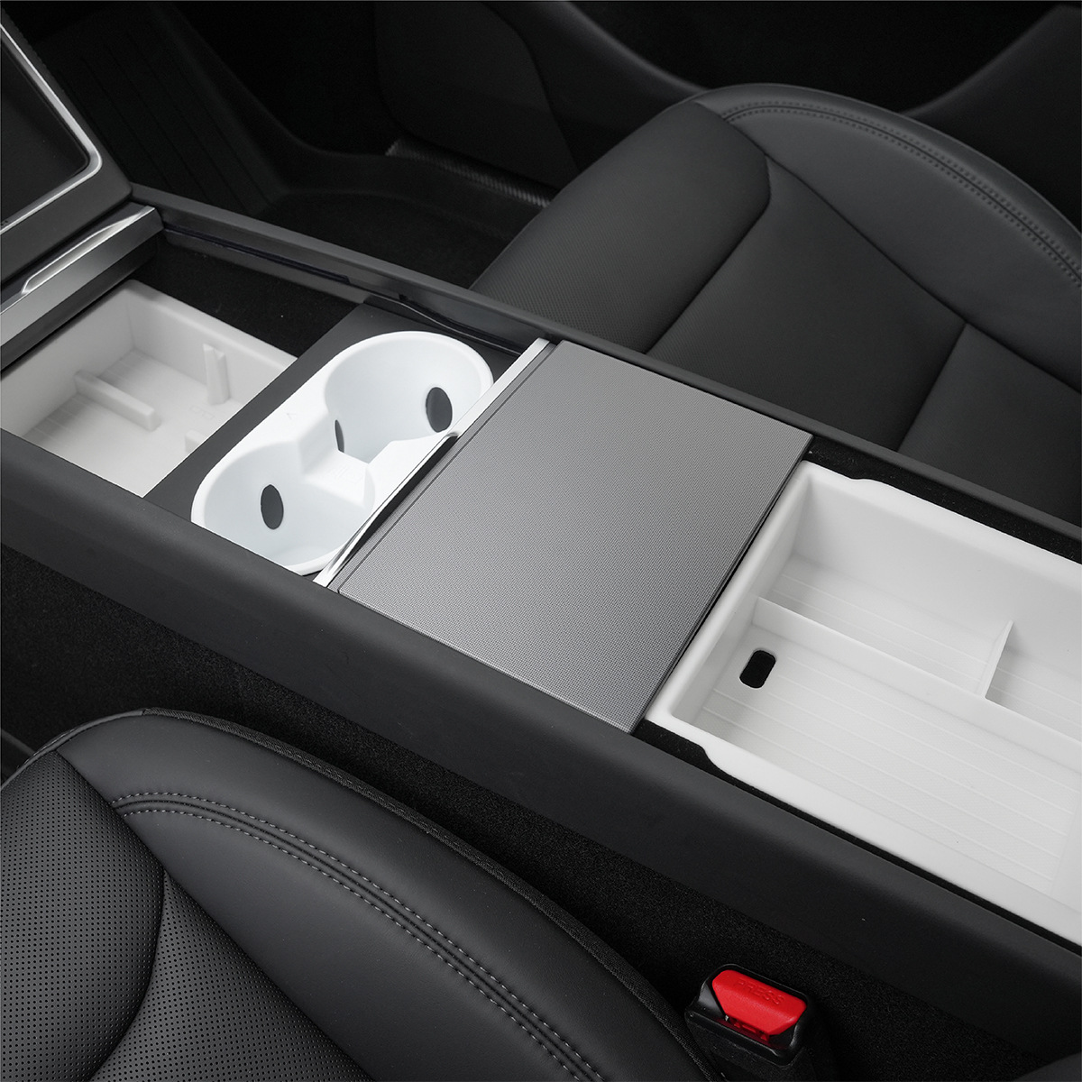 Suitable for Tesla's New Model Yl3 Center Console Storage Box Armrest Box Storage Interior Upgrade Accessories