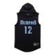 Vest Men's Basketball Sports Sleeveless T-shirt Grizzly Bear Morant No.12 Jersey Casual Hat Waistband Fashion 12