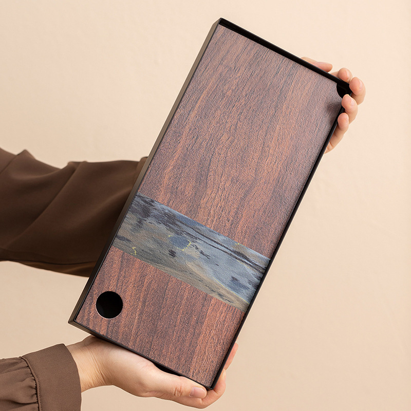 Small Tea Tray, Tea Set, Tea Ceremony Accessories, Water Storage Tray, Portable Travel Simple Tea Tray