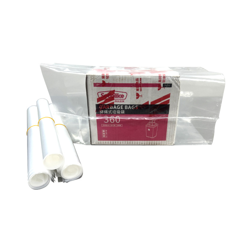 Venta al por mayor de fábrica PE bolsa cuadrada retráctil transparente PE bolsa retráctil de dos extremos