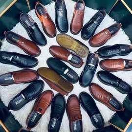 男鞋真皮软底皮鞋一首配码男士牛筋底百搭休闲鞋男鞋驾车鞋子皮鞋