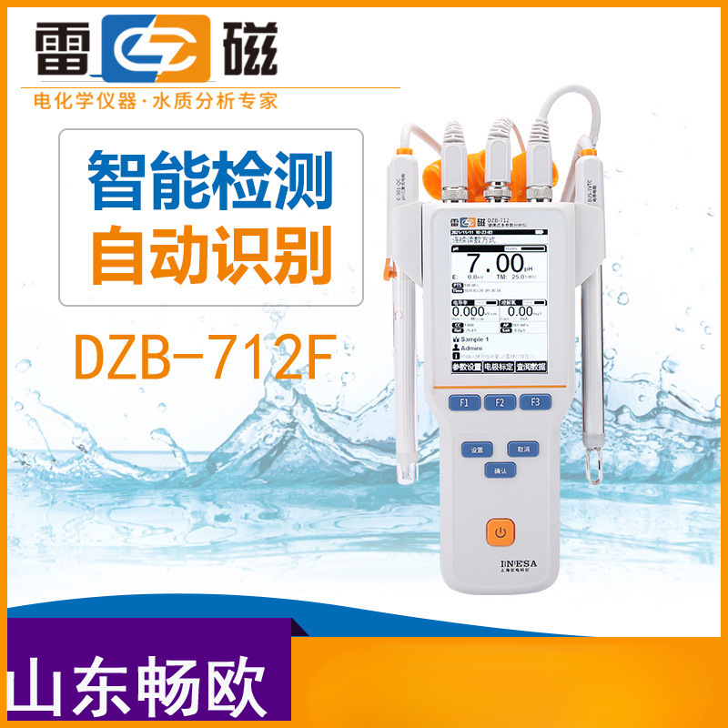 上海雷磁 DZB-712F型 便携多参数分析仪 pH/pX/电导率/溶解氧测量