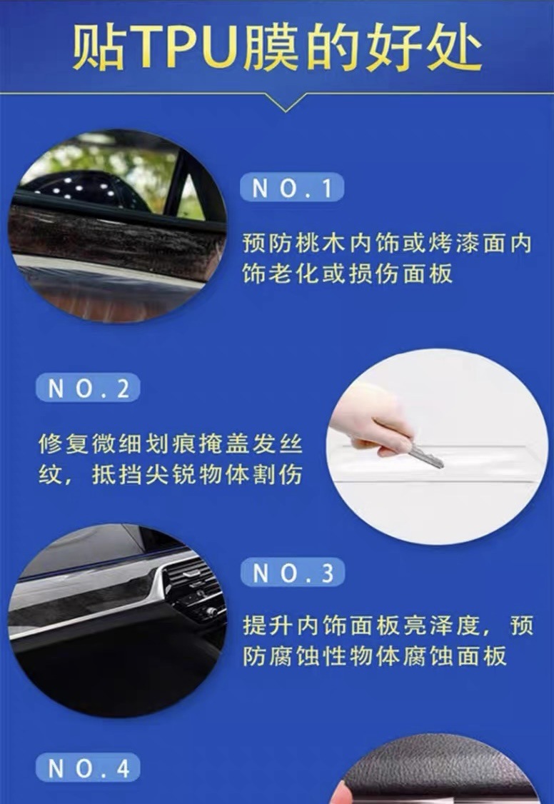 25 Models of Lantu Dreamer Interior Protection Screen Transparent Film Central Control Film Car Decoration Modification Accessories Tpu
