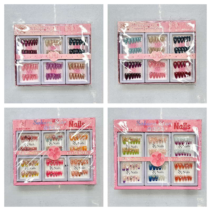 New Foreign Trade Style Wearable Nails, Fresh and Cute Cartoon 3D Nail Stickers, Girly Fake Nail Stickers Wholesale New Foreign Trade Style Wearable Nails, Fresh and Cute Cartoon 3D Nail Stickers, Girly Fake Nail Stickers Wholesale