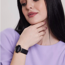 批发圆环皮手环女简约百搭网红ins风休闲腕带 小众日常潮搭饰品