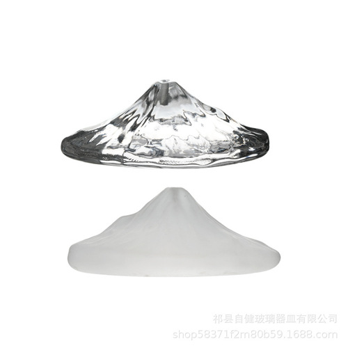 Japanese mountain viewing incense insert creative tea ceremony ornaments home indoor aromatherapy incense burner glazed peak line incense base accessories