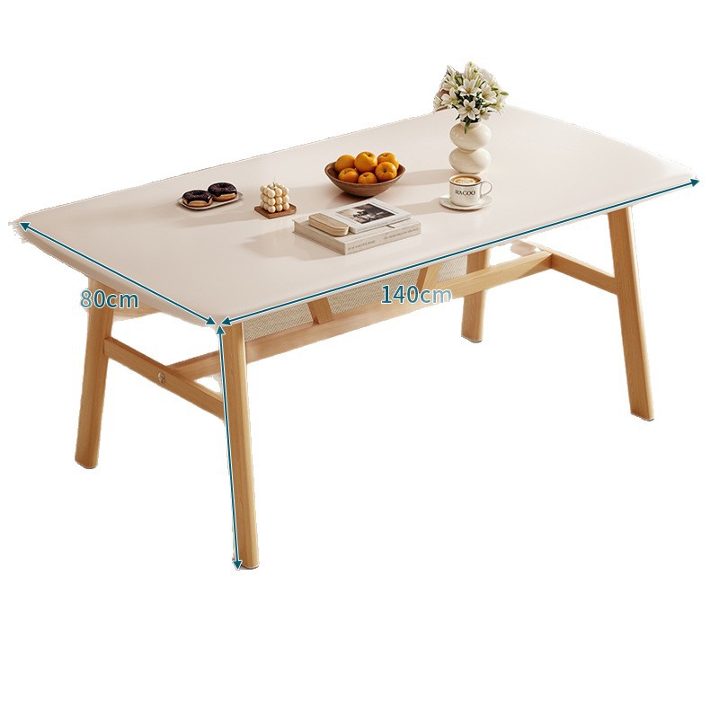 Mesa de oficina mesa de trabajo minimalista moderna rectángulo simple casa de alquiler mesa y silla escritorio de computadora dormitorio escritorio para el hogar