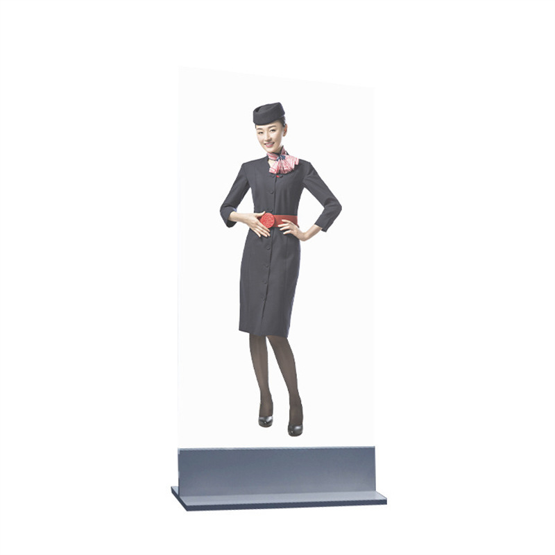 智能展厅ai人物形象对话迎宾接待酒店餐厅前台商用广告