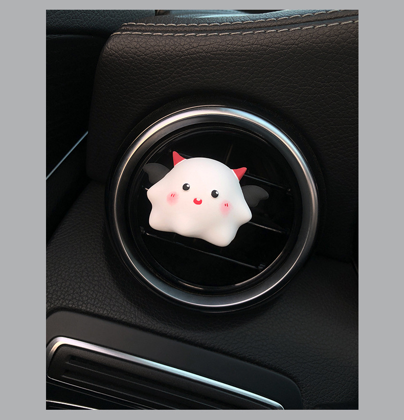 Halloween Car Aromatherapy Cute Little Ghost Magician Pumpkin Air Outlet Fragrance Decoration Girlfriend Gift