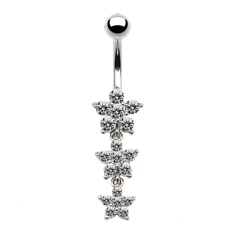 Pointed titanium steel lip stud product view