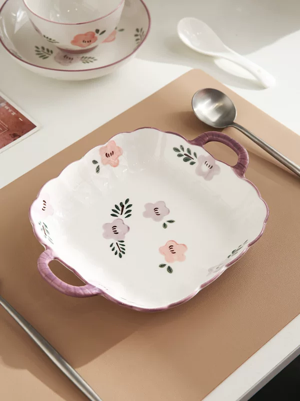 Japanese set for home use, creative ceramic tableware, 6 pieces