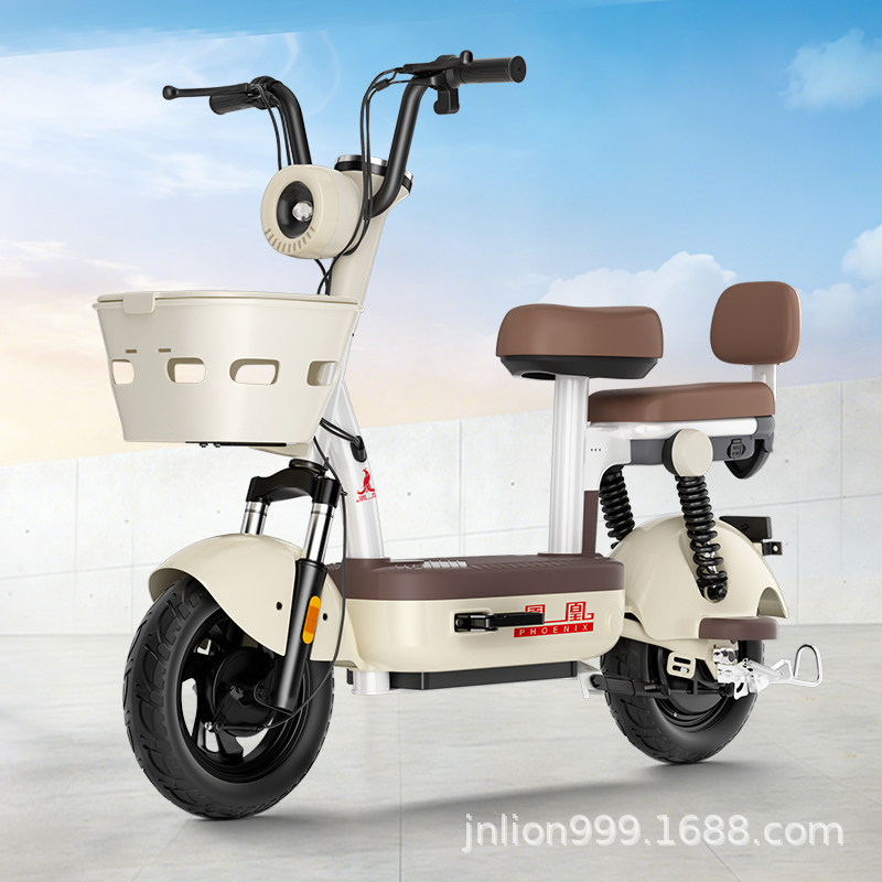 Phoenix nuevo coche eléctrico estándar nacional 2026 nueva bicicleta eléctrica retro adulto ligero coche de batería pequeña de chicas