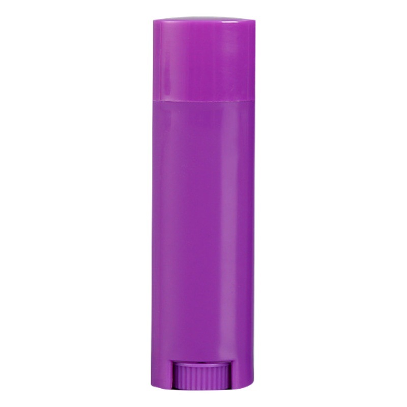 Lápiz labial casero DIY Tubo tubo vacío Shell bálsamo labial cáscara de hierba púrpura crema transparente ajenjo menta crema Paquete de embalaje material