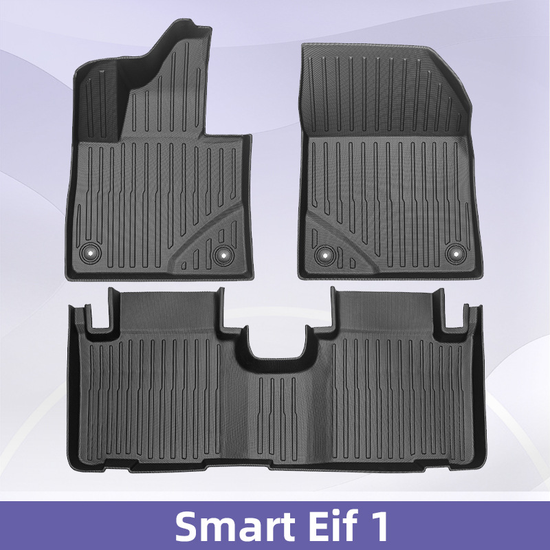 Aplicable a Smart#1#3 Elf#1 / 3 Tamaño derecho TPE almohadilla de pie 3D todo el tiempo almohadilla del maletero