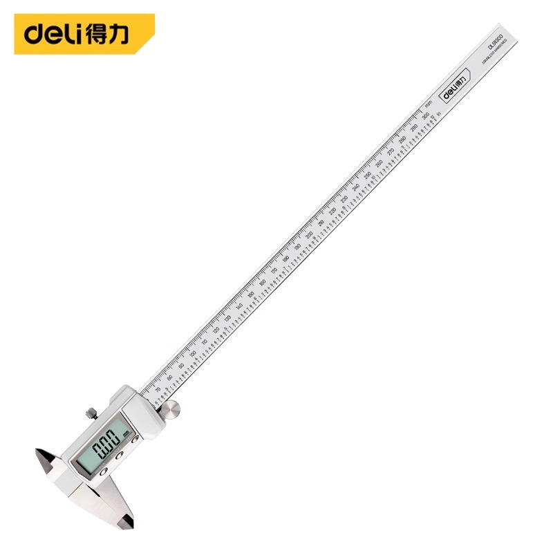 得力DL91300高精度电子数显游标卡尺 数显卡尺0-300mm