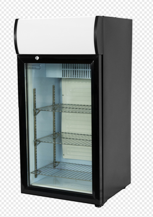 台式吧台/单门饮料柜/小型商用冰柜/冷暖展示柜 /加热制冷两用 80