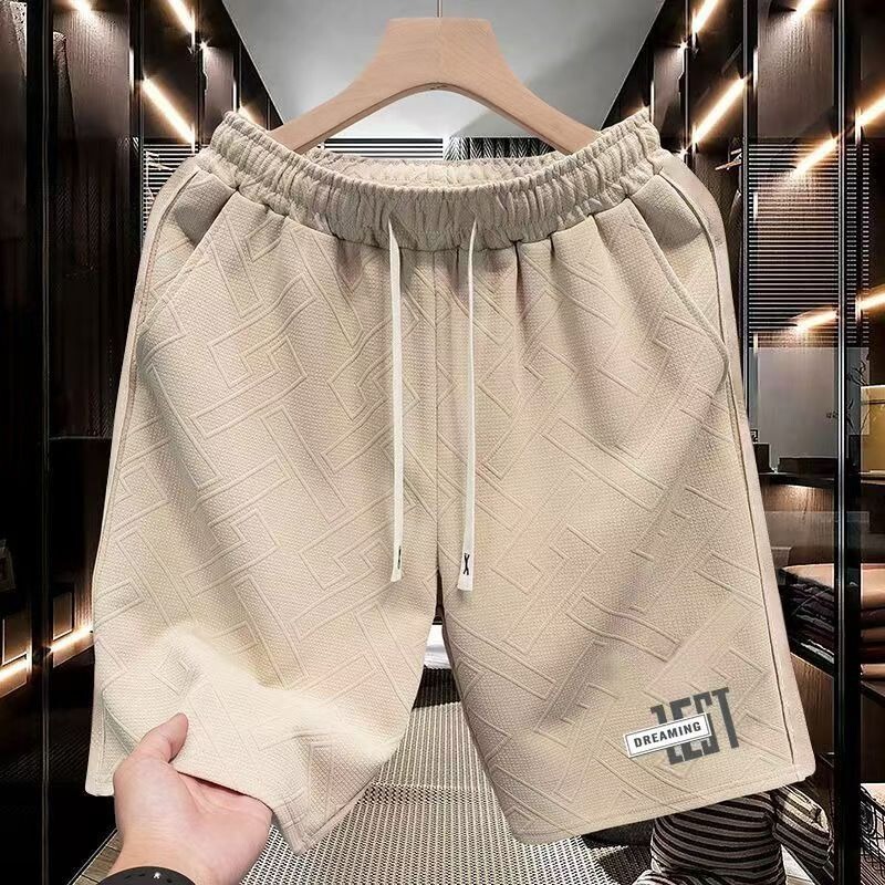 Cross-Border 2026 Ice Silk Shorts Summer Men's Quick-Dry Thin Loose Versatile Work Men's Sports Casual Shorts Cross-Border 2026 Ice Silk Shorts Summer Men's Quick-Dry Thin Loose Versatile Work Men's Sports Casual Shorts