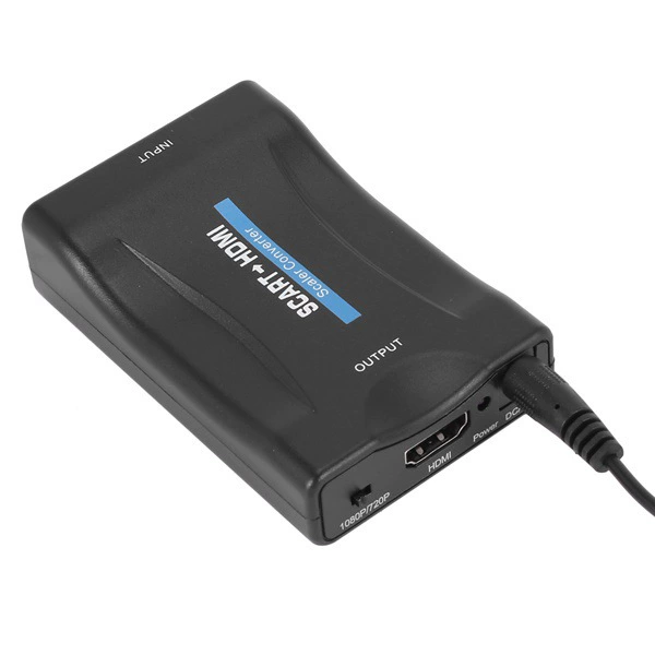 Преобразователь SCART в HDMI, видео конвертер SCART→HDMI