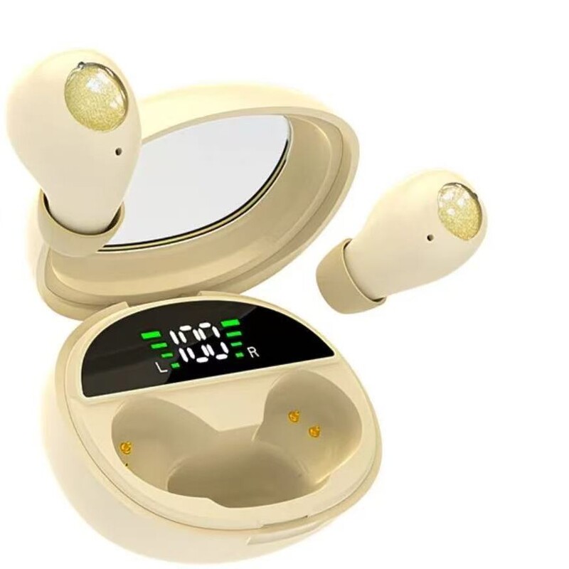 3MM サイズ超小型隠し Bluetooth ヘッドセットワイヤレスミニ睡眠ノイズリダクション 2025 新しいインイヤーマイクロ|undefined