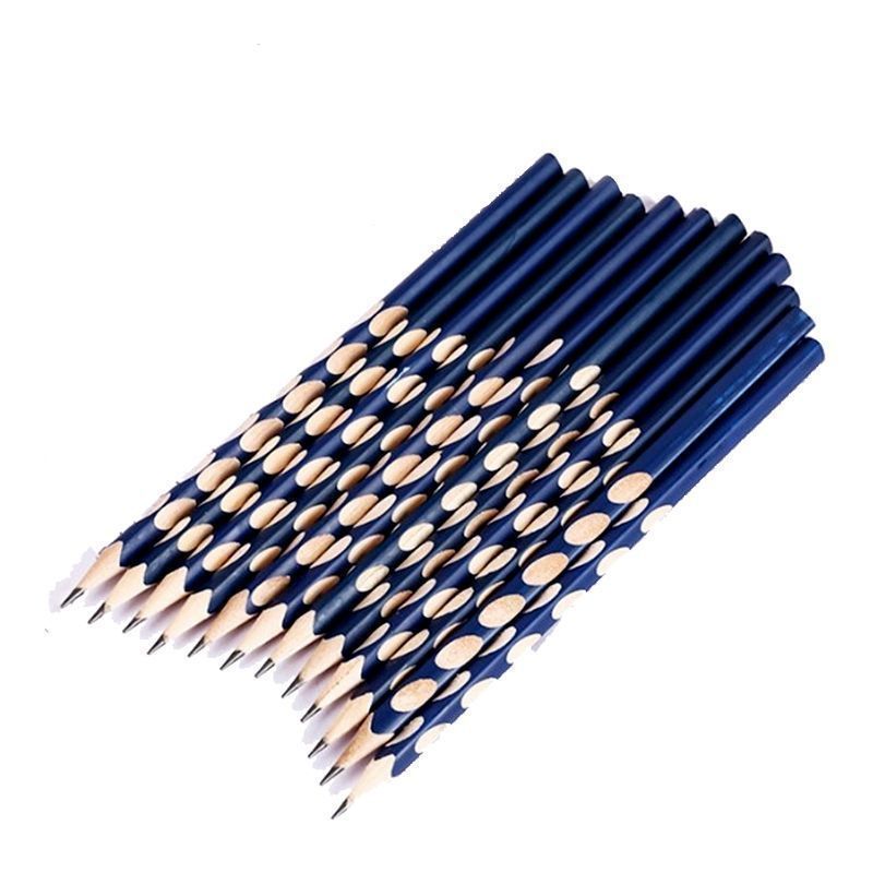 Agujero pluma postura lápiz kindergarten corrección especial agarre lápiz estudiantes de primaria aplicar negrita triángulo varilla HB