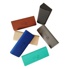 手工眼镜盒皮质新款抗压墨镜太阳镜近视光学大框复古镜收纳盒儿童