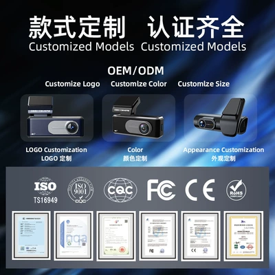 Cross-Border High-Definition 4K Dual-Camera Front: Driving recorder