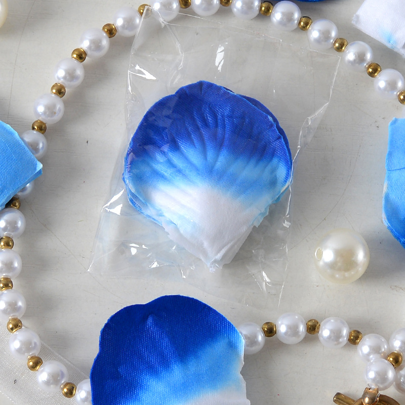 Simulación de pétalos de rosas dulces 100 piezas de tela no tejida propuesta de matrimonio de la atmósfera de cumpleaños esparcida a mano