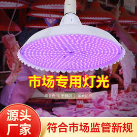 LED猪肉熟食店超市灯卤菜卤肉夜市工矿灯蔬菜水果市场专用照明灯