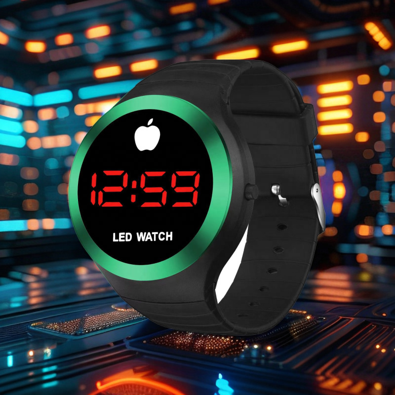 travel electronic fashionable digital watch for men and women