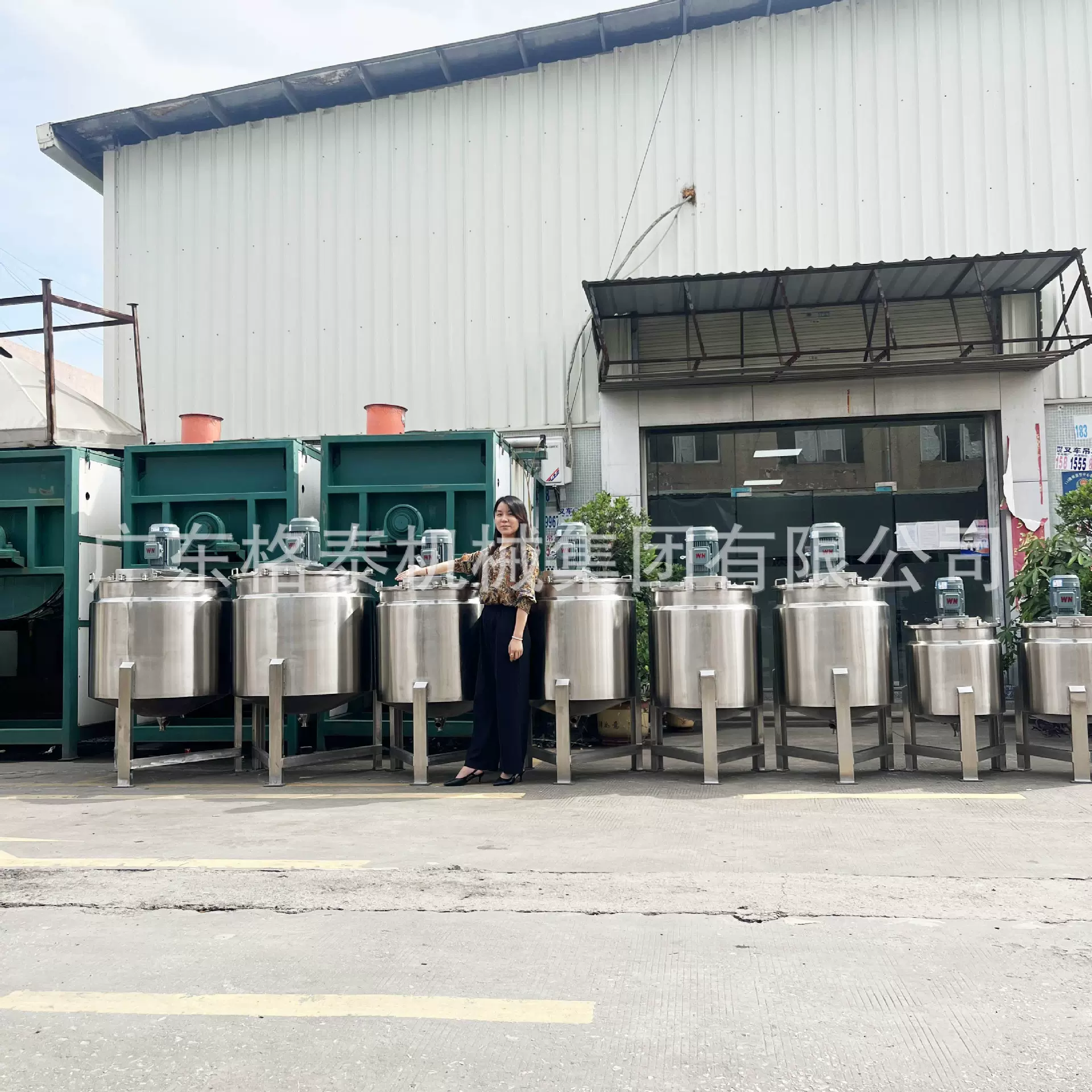 厂家供应配套砂磨机分散罐 双层带冷却搅拌罐 砂磨机研磨缸