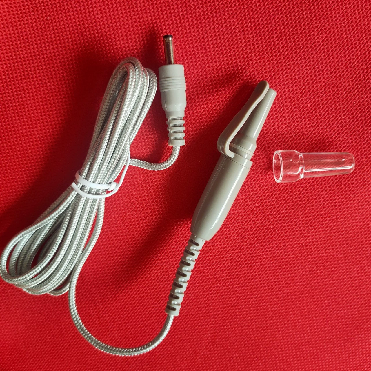 650NM полупроводниковый лазерный провод с носовым рукавом, шунт, прибор для световой волны, среднечастотный меридиан, аксессуары для реабилитационной машины D