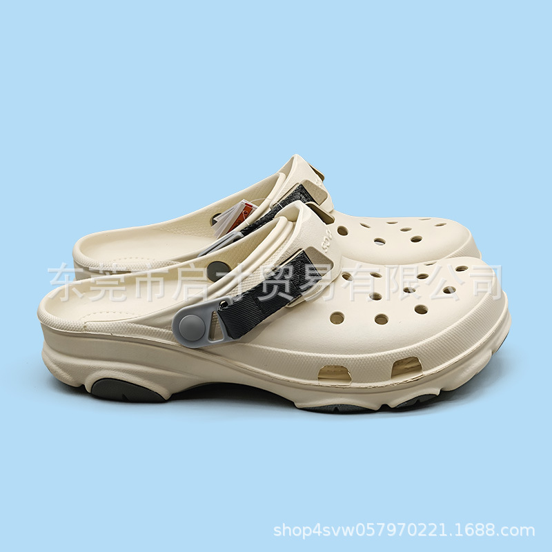 Cross Classic Trin Clogs Men's Adult Outer Wear Non-Slip Casual Eva Toe Slippers Beach Shoes Wholesale