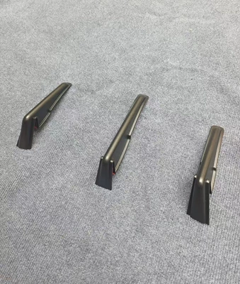 Suitable for Tesla Y rear lip air knife modelY modification without drilling and non-destructive installation of special spoiler exterior trim (Big Surrounded) - matte-black-set