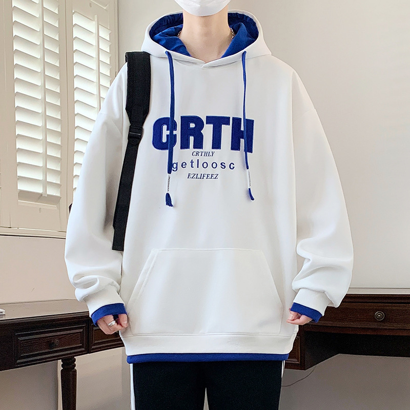 春秋季卫衣男孩13初高中学生14帅气连帽衫外套15岁青少年大童秋装|undefined