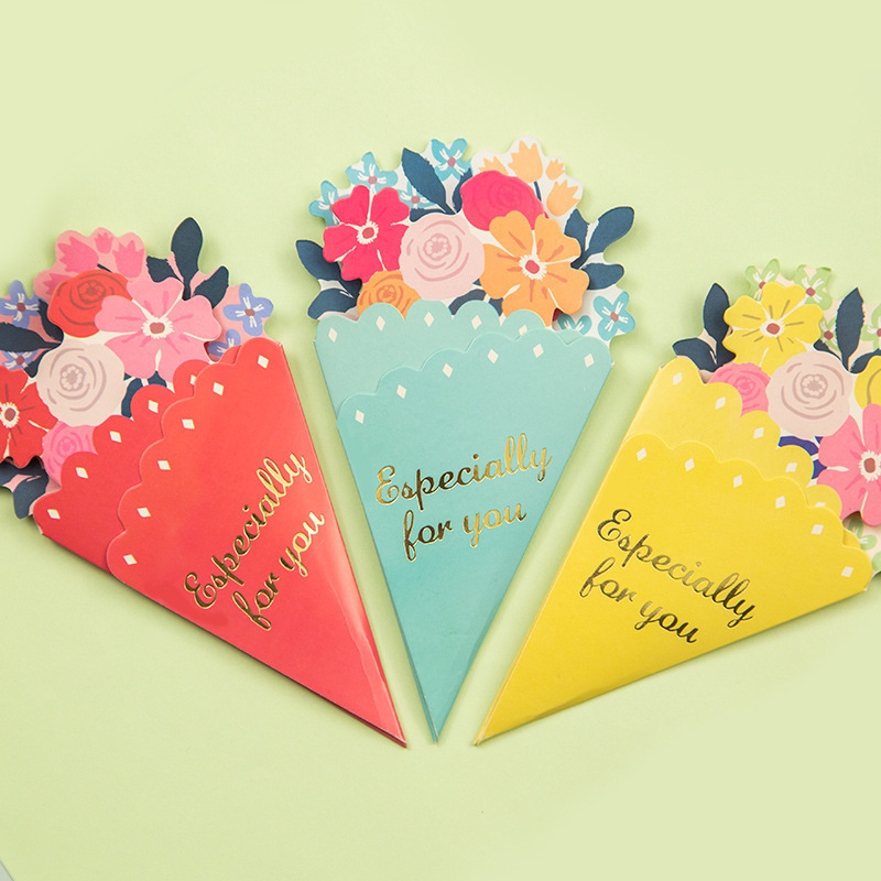12g Weight card Event & Party Supplies Birthday Occasion Flower Pattern Japanese Style Style Print Craft Japanese Style Flower Paper Birthday Card 9