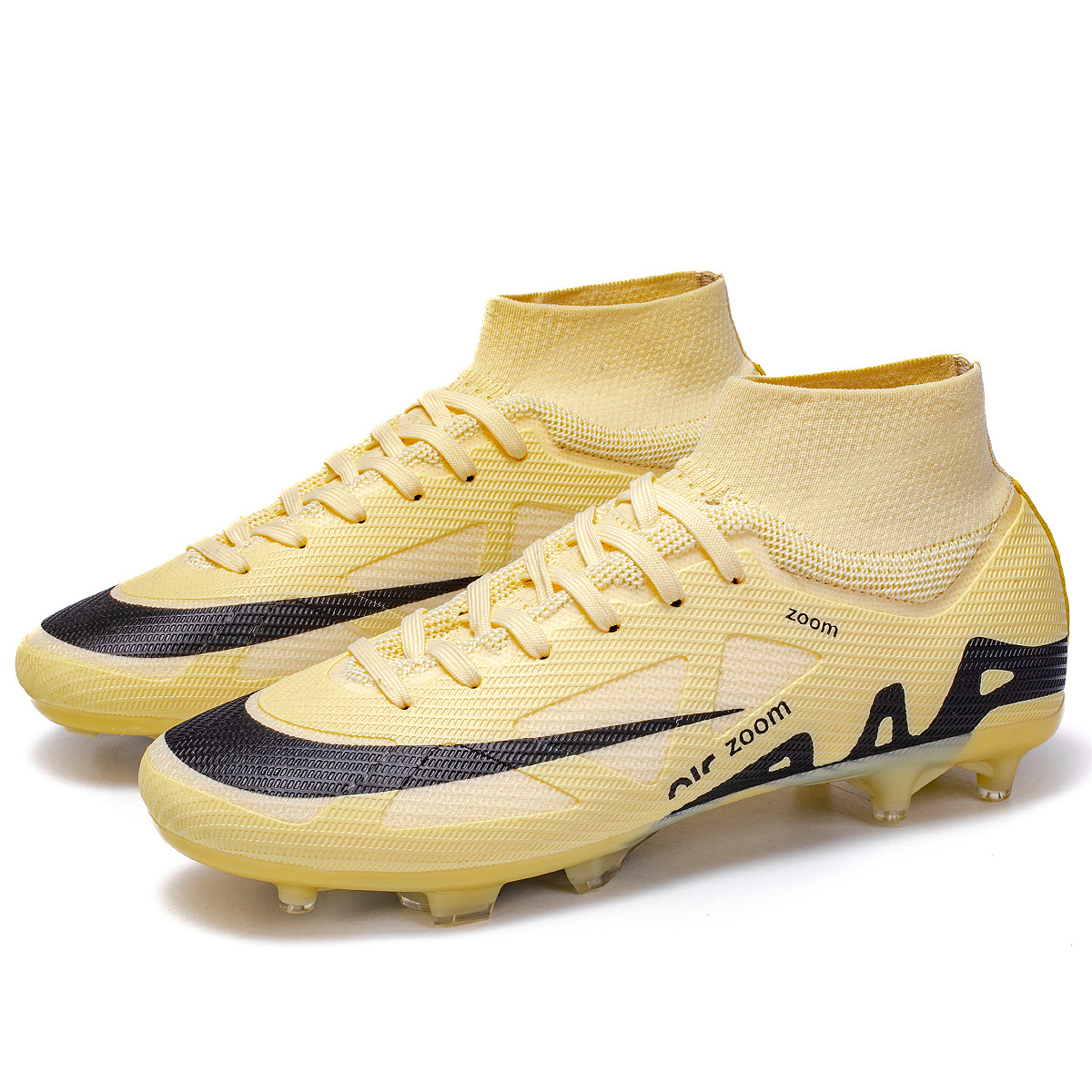 2025 nuevos zapatos de entrenamiento de clavos largos transfronterizos para hombres y mujeres zapatos de fútbol juveniles zapatos de fútbol